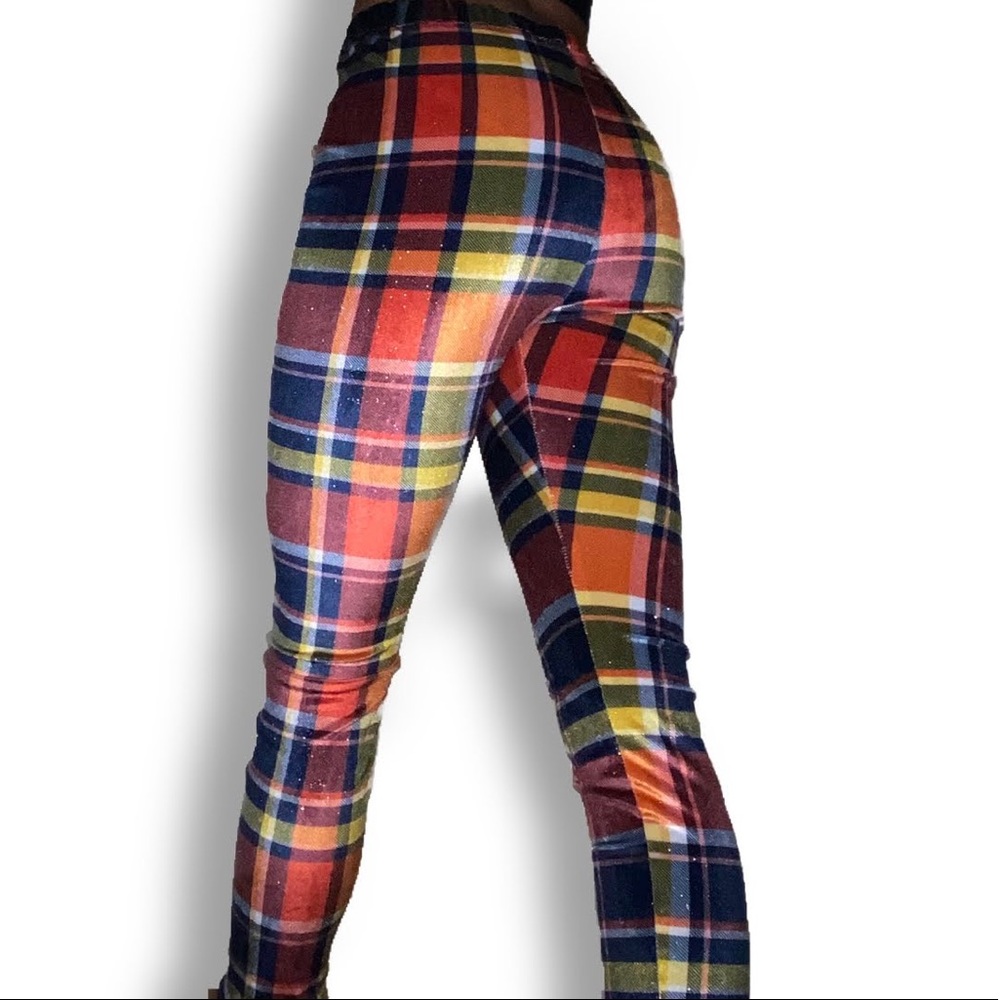 Plaid Leggings